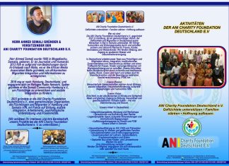 ANI Charity Foundation Deutschland e. V. Geflüchtete unterstützen. Familien stärken Hoffnung aufbauen.